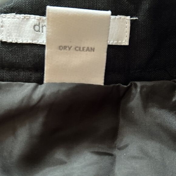 NEW Dressbarn Black+Pink Embroidered Linen Blend A-Line Skirt - Plus Size 20W - Picture 12 of 12